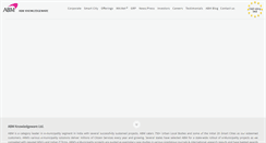 Desktop Screenshot of abmindia.com